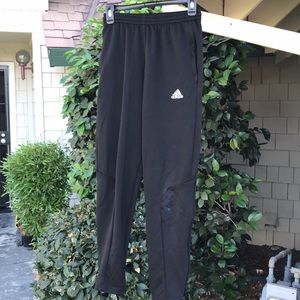 Girls Large Adidas Black Climalite Work Out Pants